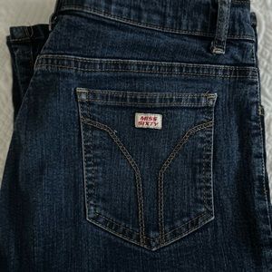 Miss Sixty sexy flare leg jeans.